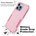 thumbnail image 4 of For Apple iphone 14 Pro Phone Case, Ebizware Heavy Duty Shockproof Case [Military Grade Drop Tested] Dual Layer Full Body Protective Cover for iphone 14 Pro -Rose Gold, 4 of 8