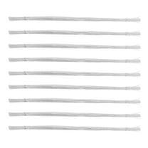 Topbathy 100 Pcs Fiber Flower Arrangement Rods White Iron Craft Supplies for Home Decoration