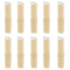 thumbnail image 2 of 10 Uds de lápiz labial vacío contenedor de bálsamo labial DIY herramientas de maquillaje cosmético amarillo shamjiam, 2 of 7