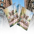 thumbnail image 4 of Happy Mother's Day Papillon with Sweets and Flowers at a Picnic House Flag 28x40in Double Sided Pap Butterfly Dog Lover Outdoor Decor - 13005, 4 of 5