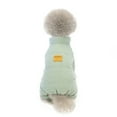 thumbnail image 4 of Biplut Coat for Dog Thicken Soft Cute Dog Jacket 4 Leg Cotton Padded Dog Pajamas Winter Jumpsuits Lightweight Dog Clothes Four-legged Clothes Puppy Dog Pet Supplies, 4 of 6