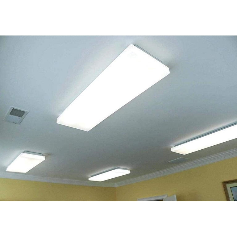 FAITHSAIL 4FT LED Wraparound Light 40W (4 Pack) - 4400lm, 4000K Neutral White, Shop Garage Light Fixture