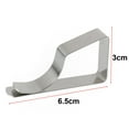 thumbnail image 3 of 5 Pcs Stainless Steel Tablecloth Clamps Anti-Slip Table Cloth Clips Securing Holder Pegs Party Wedding Table Cover Decorative, 3 of 11