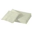 thumbnail image 4 of BedDecor 100% Egyptian Cotton 400TC 3Pcs Ivory Full Size Flat Sheet Stripe Pattern, 4 of 4