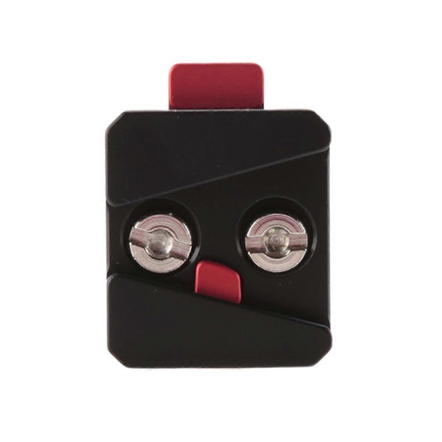1/4 Universal V Mount Battery Quick Release Plate Adapter Black