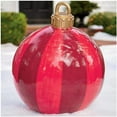 thumbnail image 1 of Christmas Inflatables Outdoor Decorations Balls, 24 Inch Giant Christmas Inflatables Balls with Pump, Christmas Blow Up Yard Decorations Inflatable Ornament for Outside Garden Yard (D), 1 of 5