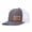 Gray ang white, variant on GOD IS GOOD Leather Patch Letter Embroidered Color Block Trucker Hat Unisex Adjustable Cotton Breathable Fashion Cap for Travel Daily Wear