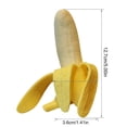 thumbnail image 2 of 5 Inch Banana Stress Toys Banana Stretchy Balls with Emotions PU Stress Relief Toy Soft Adult Sensory Toys for Relief Party Favors Bag Fillers, 2 of 5