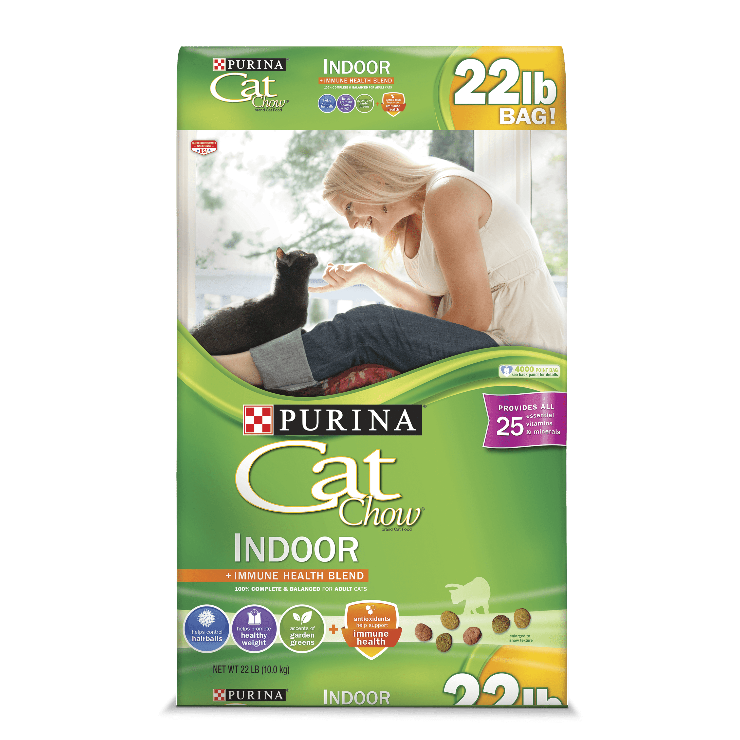 22 lb Purina Cat Chow Hairball Healthy Weight Indoor Dry Cat Food 