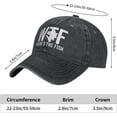 thumbnail image 4 of WTF Where's The Fish Hat for Women Dad Hats with Design Caps, 4 of 6