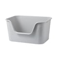 thumbnail image 1 of con lados altos para gatos de interior , GRIS, 1 of 8