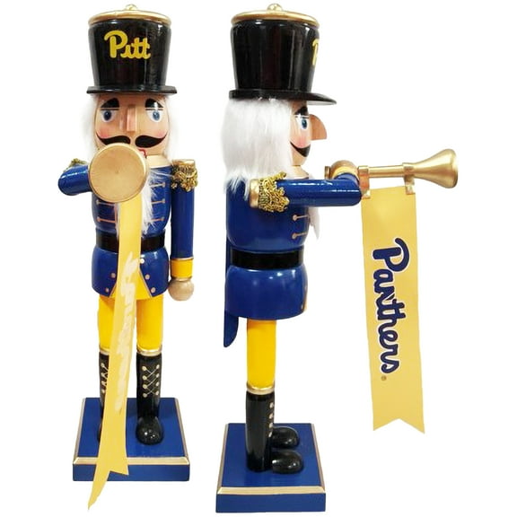 Pitt Panthers 14" Bugler Nutcracker