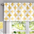 thumbnail image 6 of DriftAway Amelia Retro Geo Pattern Round Circle Star Print Blackout Valance Rod Pocket Curtain, 6 of 6