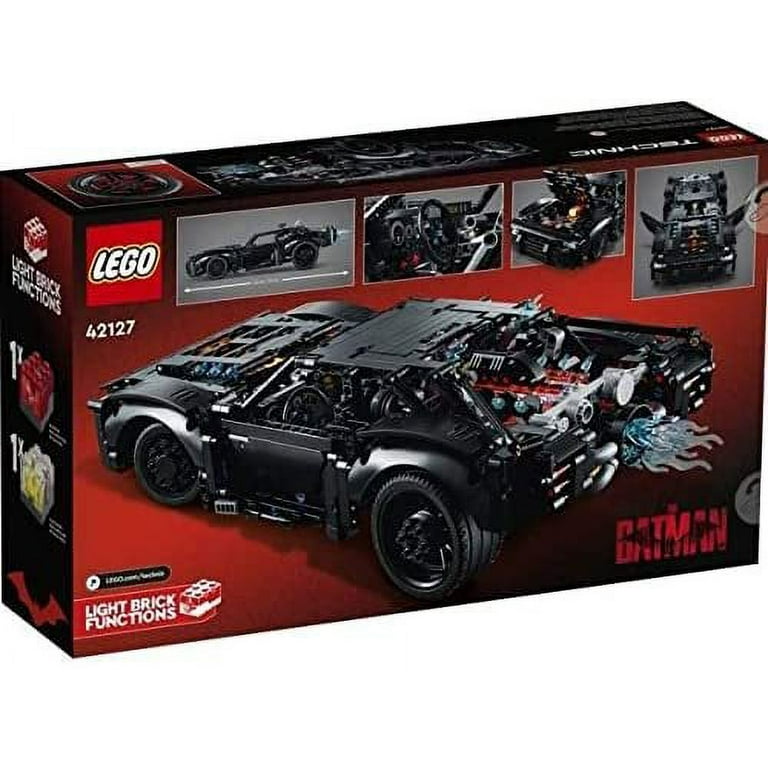 LEGO Technic THE BATMAN – BATMOBILE 42127 Model Car Building Toy, 2022  Movie Set, Superhero Gifts for Kids and Teen Fans with Light Bricks 