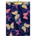 thumbnail image 1 of FMSHPON Butterfly Paint Clipboard Hardboard Wood Nursing Clip Board and Pull for Standard A4 Letter 13x9 inches, 1 of 8