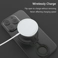 thumbnail image 4 of CCSmall for Magnetic Phone Grip Holder for MagSafe Accessories [2024 Upgrade], Detachable Phone Ring Holder Stand Silicone Ring Adjustable Kickstand for iPhone 15/14/13/12/Samsung/Google 8D Black, 4 of 8