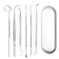 thumbnail image 1 of Herramientas dentales, kit de higiene dental, juego de removedor de placa de cálculo, herramientas de uso doméstico para dentistas, paquete de 6 herramientas dentales, 1 of 5