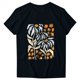 thumbnail image 1 of Camiseta de Manga Corta de Cuello Redondo Impresa para Mujeres, Primavera Y Verano Casual, 1 of 3