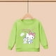 thumbnail image 2 of Hello Kitty-suéter de tendencia de otoño para niños y niñas, camisetas de manga larga con estampado informal coreano, camisetas, ropa para niños, 2 of 5