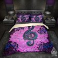 thumbnail image 1 of Whimsigoth Dragon Bed Cover, Duvet or Comforter, Pastel Goth Music Bedding Set,, 1 of 7