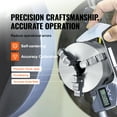 thumbnail image 3 of VEVOR 5'' 3-Jaw Lathe Chuck Self-Centering Lathe Chuck for Grinding Drilling, 3 of 9