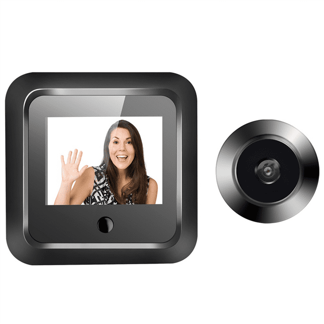 2.4 Inch 120° Smart Digital Door Viewer Camera Security Monitor 240X320 HD Visual Doorbell 300000 Pixels Resolution