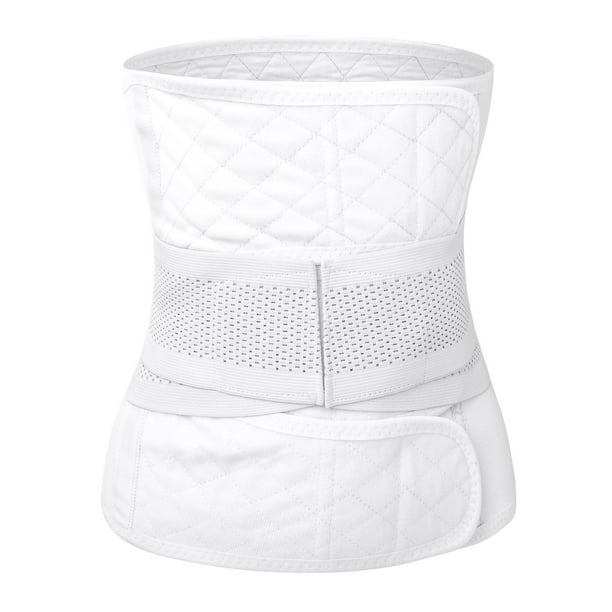 Postpartum Belly Wrap 3 in 1 Support Recovery Band Set Waist, Pelvis Belt - Body  Shaper Trainer - Postnatal Shapewear Tummy Cinch - C Section Girdle, Corset  