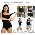 thumbnail image 3 of Womens Seamless Shapewear Camisole, Compression Cami Slimming Vest, Tummy Control Slimming Tank Top, 3 of 5