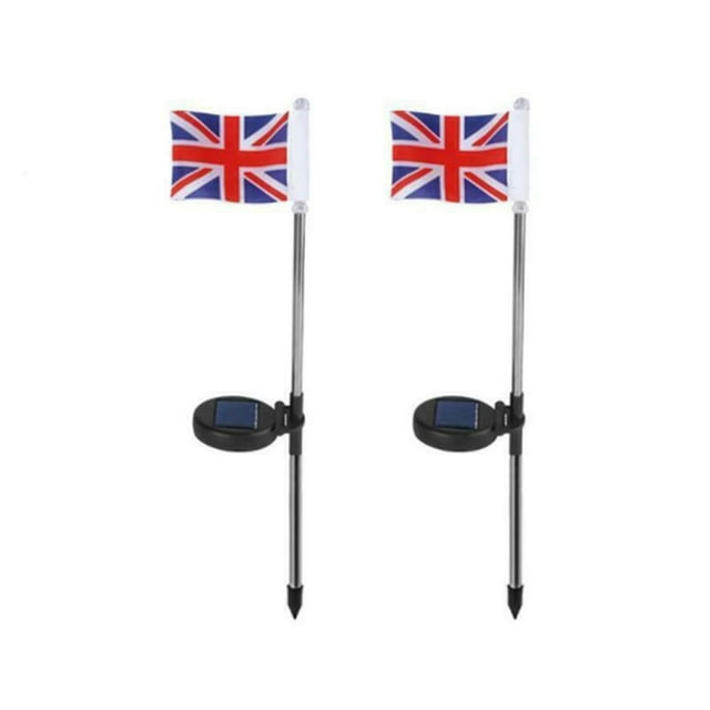 Xihbxyly Mi Pedido Bandera de Gran Bretaña Luz Patio Luz Hogar Jardín Patio Decoración