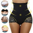 thumbnail image 3 of URMAGIC Women Sexy Lace High Waist Slim Shaping Panty Butt Lifter Body Control Underwear Pants, 3 of 11