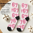 thumbnail image 7 of 67 Socks for Boys Girls Women Men 6 7 Meme Novelty Crew Socks Funny Gifts For Six Seven Stuff Lovers, 7 of 7