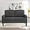 Dark Grey, variant on BEEY Modern Loveseat Sofa, 53" Small Loveseat for Small Spaces, Linen Fabric Tufted 2 Seater Sofa Couch for Living Room Bedroom (Dark Grey)