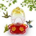 thumbnail image 1 of LSLJS Glass Feeder Stained Glass Hummingbird Feeder Bird Feeder Home Accessories, 1 of 6