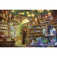 thumbnail image 1 of Cuadros Decorativos Bordado completo Hilo de algodón ecológico 11CT Impreso Fairy Tale Hut Punto de cruz (3) Likrtyny embutido en tela, 1 of 9