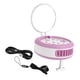 thumbnail image 3 of Mini secador de pestañas, ventilador eléctrico de aire acondicionado, soplador de decoración de uñas con espejo Rosado jinwen Mini ventilador de aire acondicionado, 3 of 8