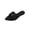 Black, variant on Women Casual Sandals Sequin Slide Sandals Soft Lightweight All Season Comfy Low Heel Sandals