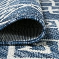 thumbnail image 6 of JONATHAN Y SANTA MONICA 2 x 10 Runner Rug, Kafel Tribal Bohemian - Blue/Ivory, SMB130D-210, 6 of 10