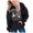 Black, variant on Ccpelsie Girls Long Sleeve Hooded Sweatshirt Oversized Graphic Hoodies Cute Pullovers Tops(White,13-14 Years)