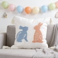 thumbnail image 1 of Easter Rabbits Party Decoration Arrangement Dining Table Cushion For Household Use Sofa Living Room Bedding, 1 of 6
