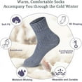 thumbnail image 3 of besky Warm Socks for Women Cozy Fuzzy Winter Socks, 3 of 6