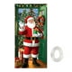 thumbnail image 2 of Tapiz navideño para puerta, colgante festivo, fácil de instalar y reutilizable, estilo festivo, para fiestas en casa, decoración de ventanas, decoración de temporada para el hogar. Blaxill, 2 of 9
