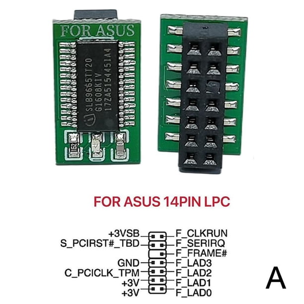 For Asrock 18Pin LPC TPM Encryption Security Module Remote