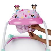 Bright Starts Disney Baby Minnie Mouse Baby Walker with Activity Station - Stars & Smiles