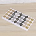 thumbnail image 1 of WASHWEPE 432Pcs Multi Color Birthday Sealing Stickers Round Decals for Party Decoration and Packaging, 1 of 6