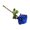 Blue, variant on TISHITA Valentine's Day Artificial Rose Flower Collectible Mother's Day Centerpiece Anniversary Car Table Decor Decoration for Boyfriend Violet