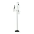 thumbnail image 2 of Better Homes & Gardens 63.5 in 3 Light Contemporary Black Floor Lamp Clear Glass, 2 of 13