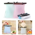thumbnail image 3 of Silicone Food Bag Airtight Portable Reusable Food Fresh Bag Silicone Cooking Bag, 3 of 10