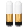 thumbnail image 2 of Chubby Makeup Brush, Durable 2Pcs Face Makeup Brush Soft Bristles  For Home, 2 of 8