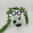 thumbnail image 6 of Bdday Plant Trays for Pots Cute Succulent Flower Pots Little Characters Coffee Flower Pots Desktop Resin Decorations Seed Tray, 6 of 7