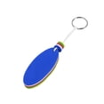 thumbnail image 2 of 2 Pcs/pack EVA Floating Keychain Key Ring Safety Key Holder for Marine Boat Fishing Sailing & Water Sports(Oval and Sailboat), 2 of 7